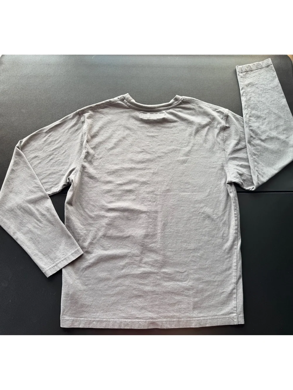 Zara Boys Graphic T Shirt 13-14 Gray Skateboard Long Sleeve Streetwear